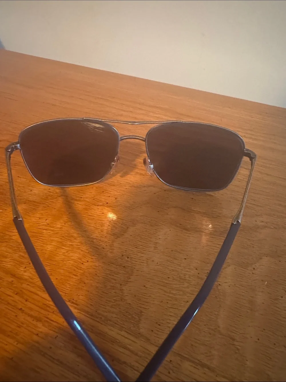 Ermenegildo Zegna Black/Gray Lens Metal Frame Sunglasses with original case